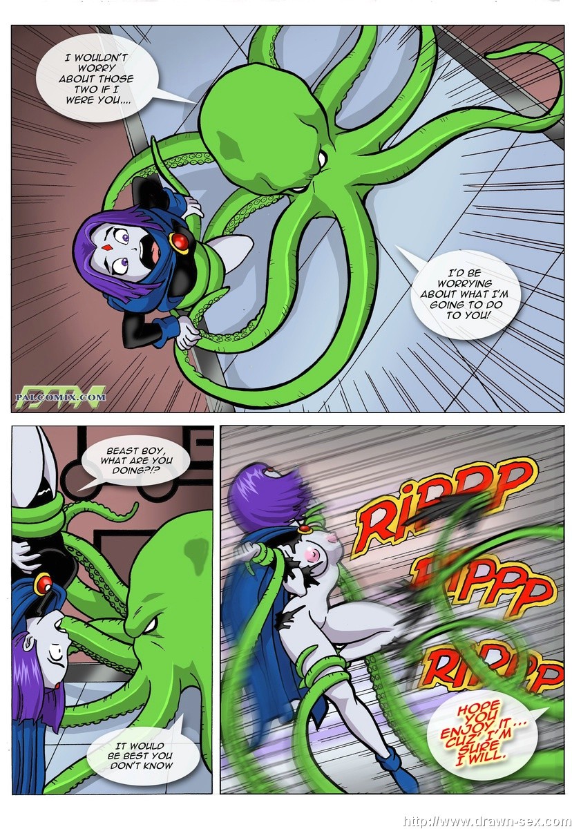 Teen Titans- Trigon’s Dark Desires Adult Comics 006