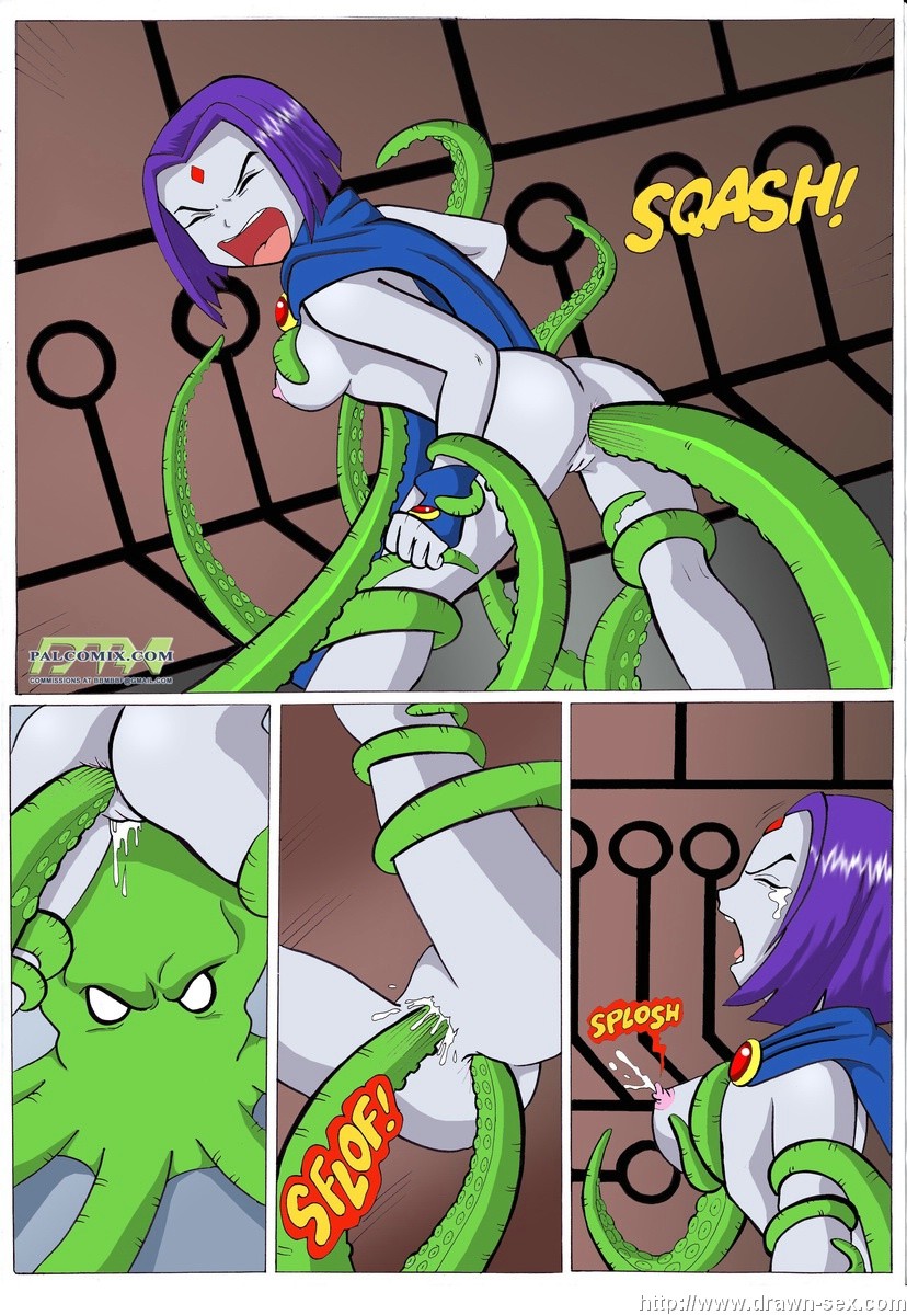 Teen Titans- Trigon’s Dark Desires Adult Comics 008