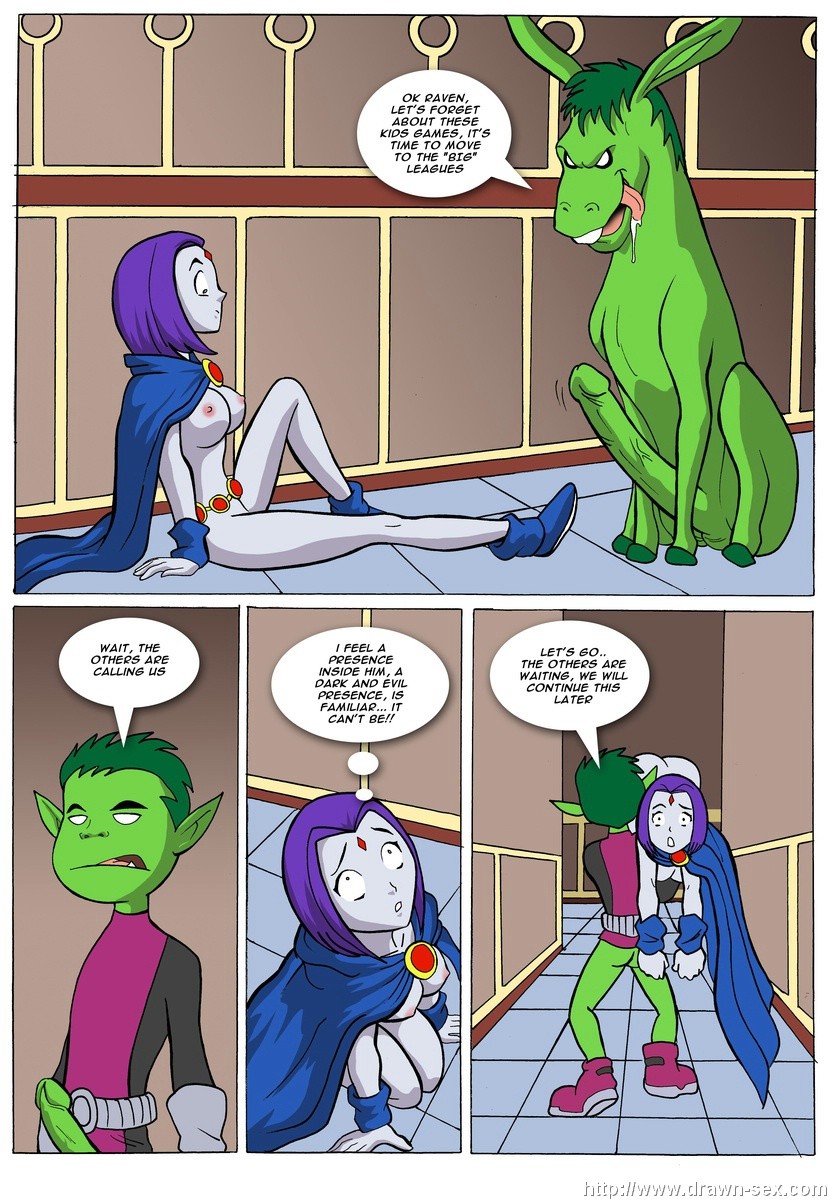 Teen Titans- Trigon’s Dark Desires Adult Comics 016
