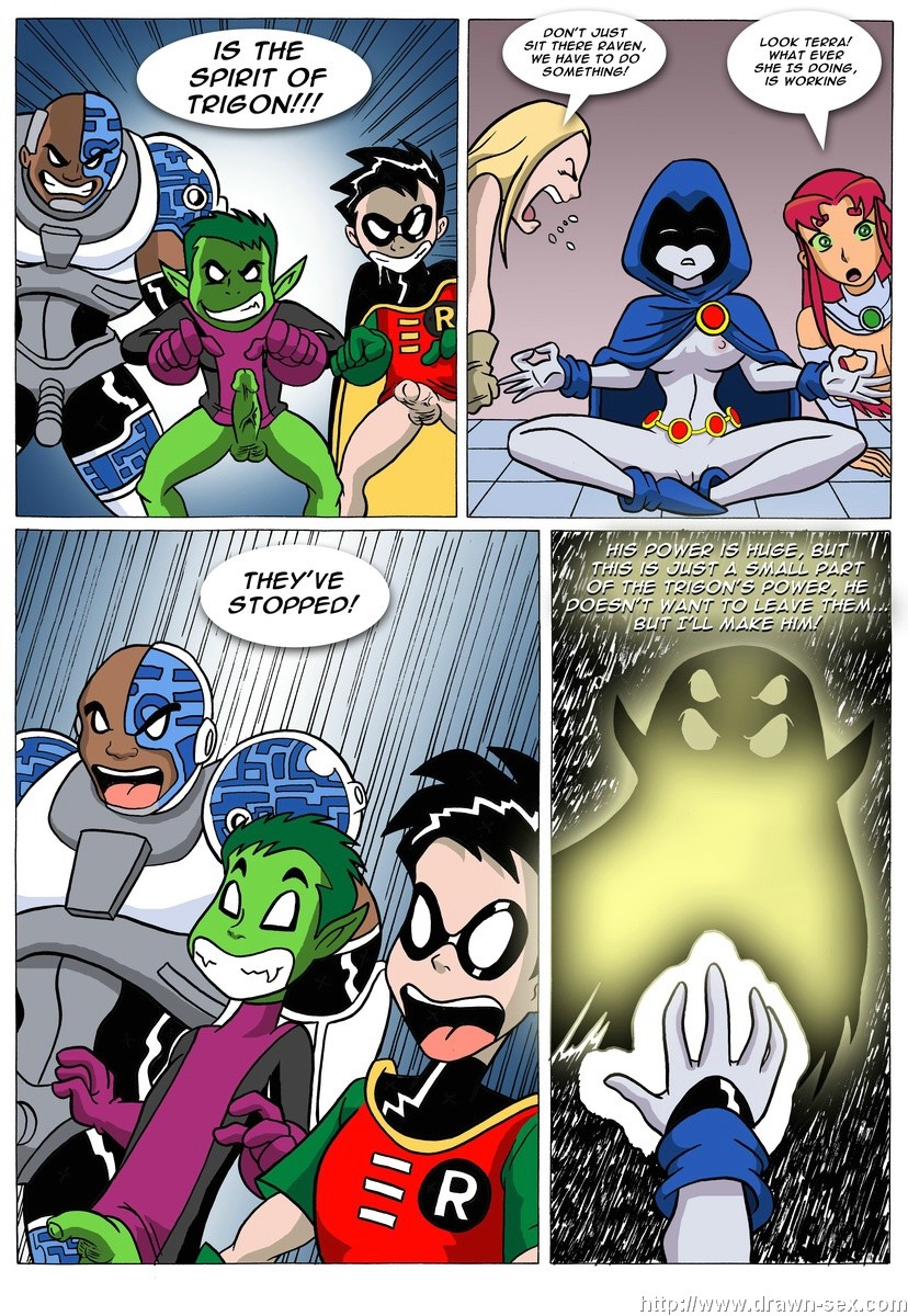 Teen Titans- Trigon’s Dark Desires Adult Comics 018