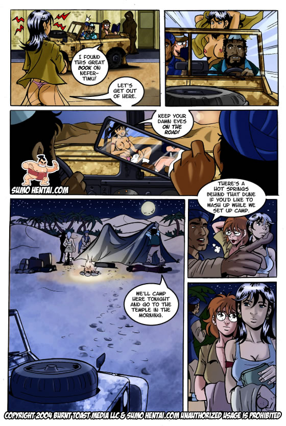 The Adventurers- Pharaoh’s Curse Adult Comics 005