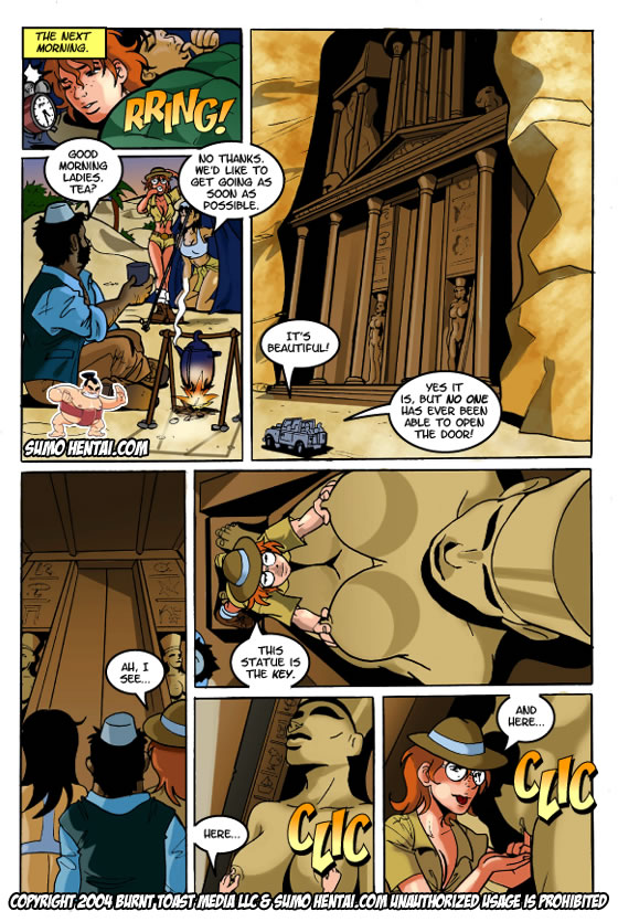 The Adventurers- Pharaoh’s Curse Adult Comics 009