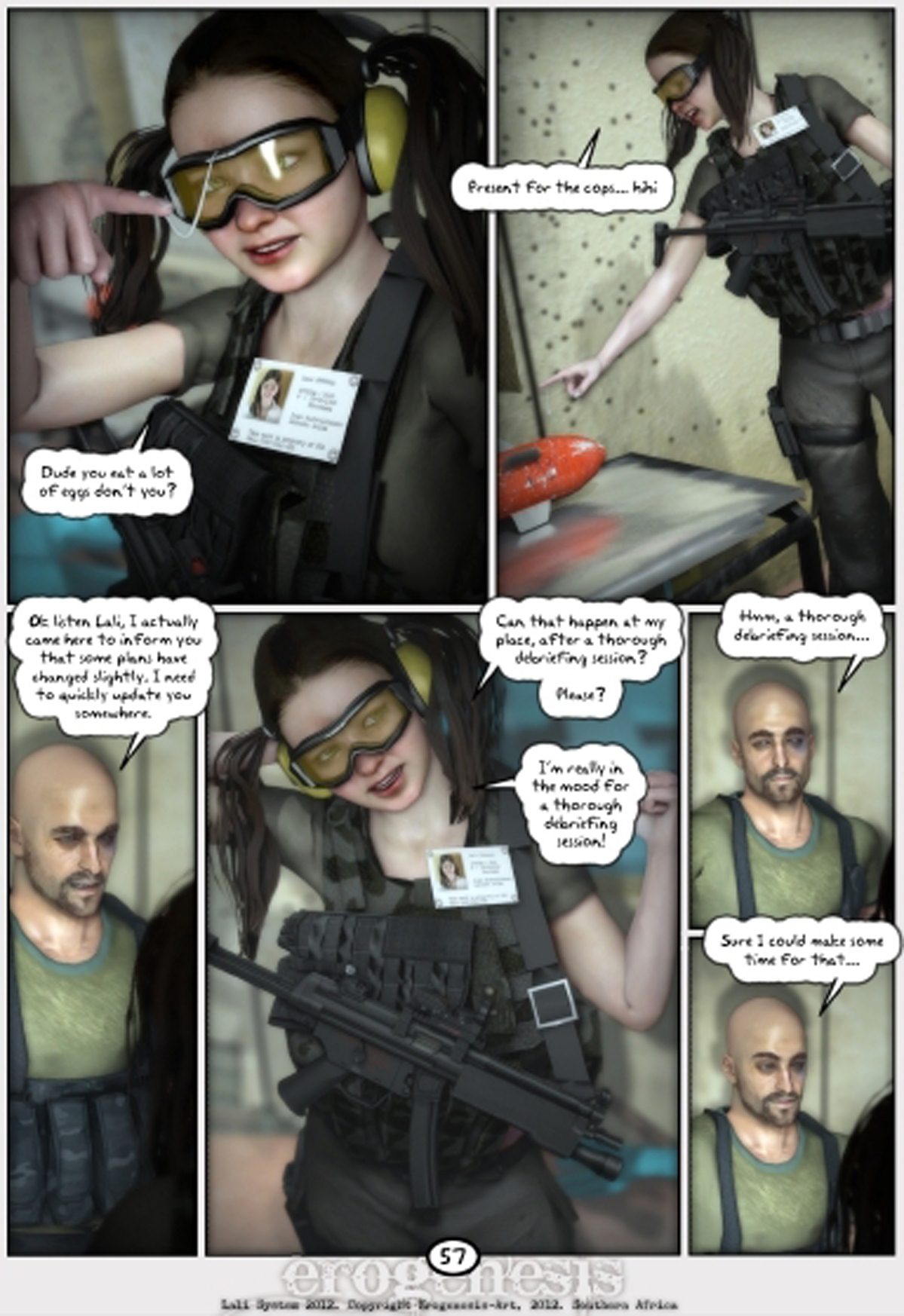 The Adventures of Lali – The Route by Erogenesis 2  (3D Porn Comics) 004
