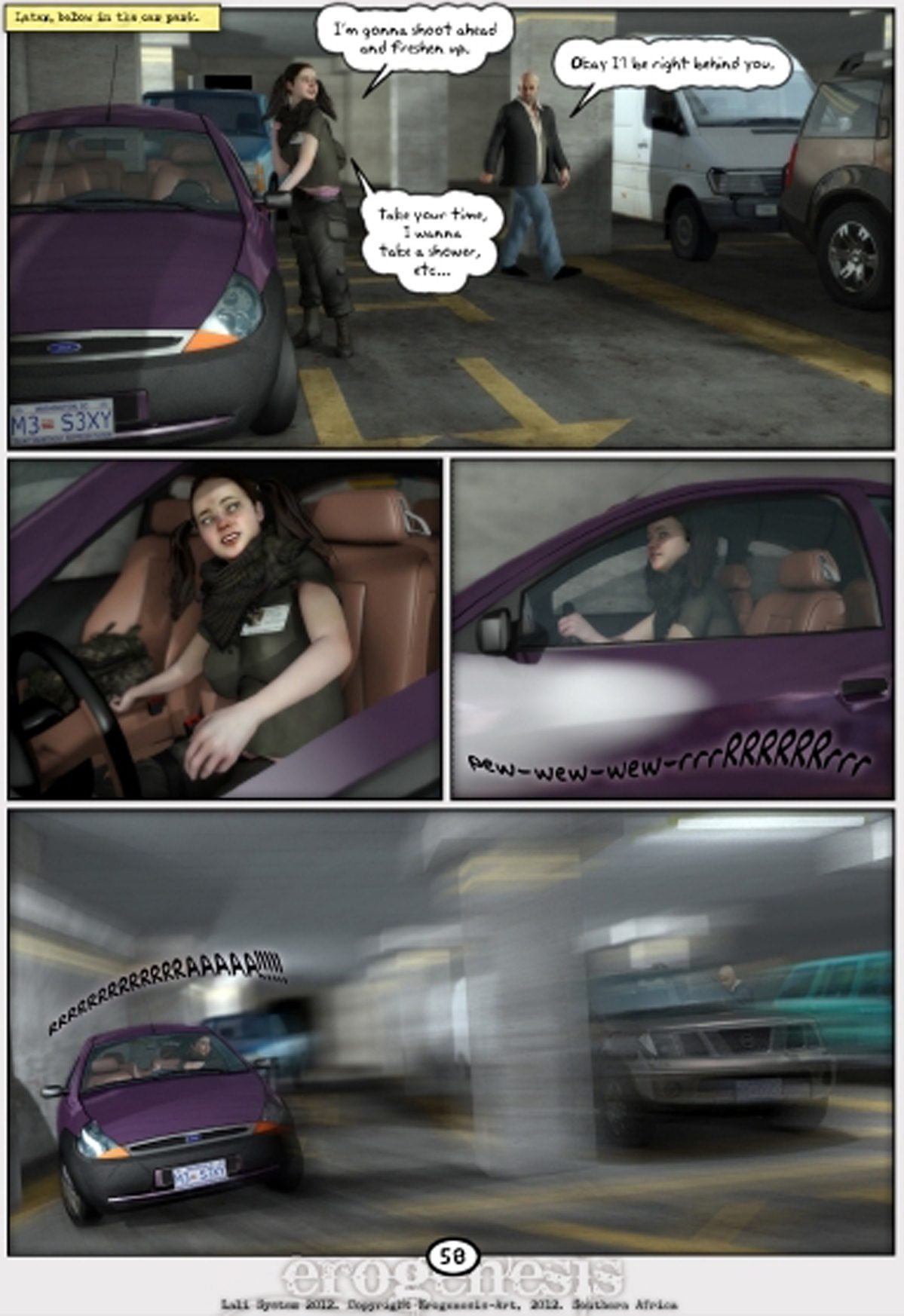 The Adventures of Lali – The Route by Erogenesis 2  (3D Porn Comics) 005
