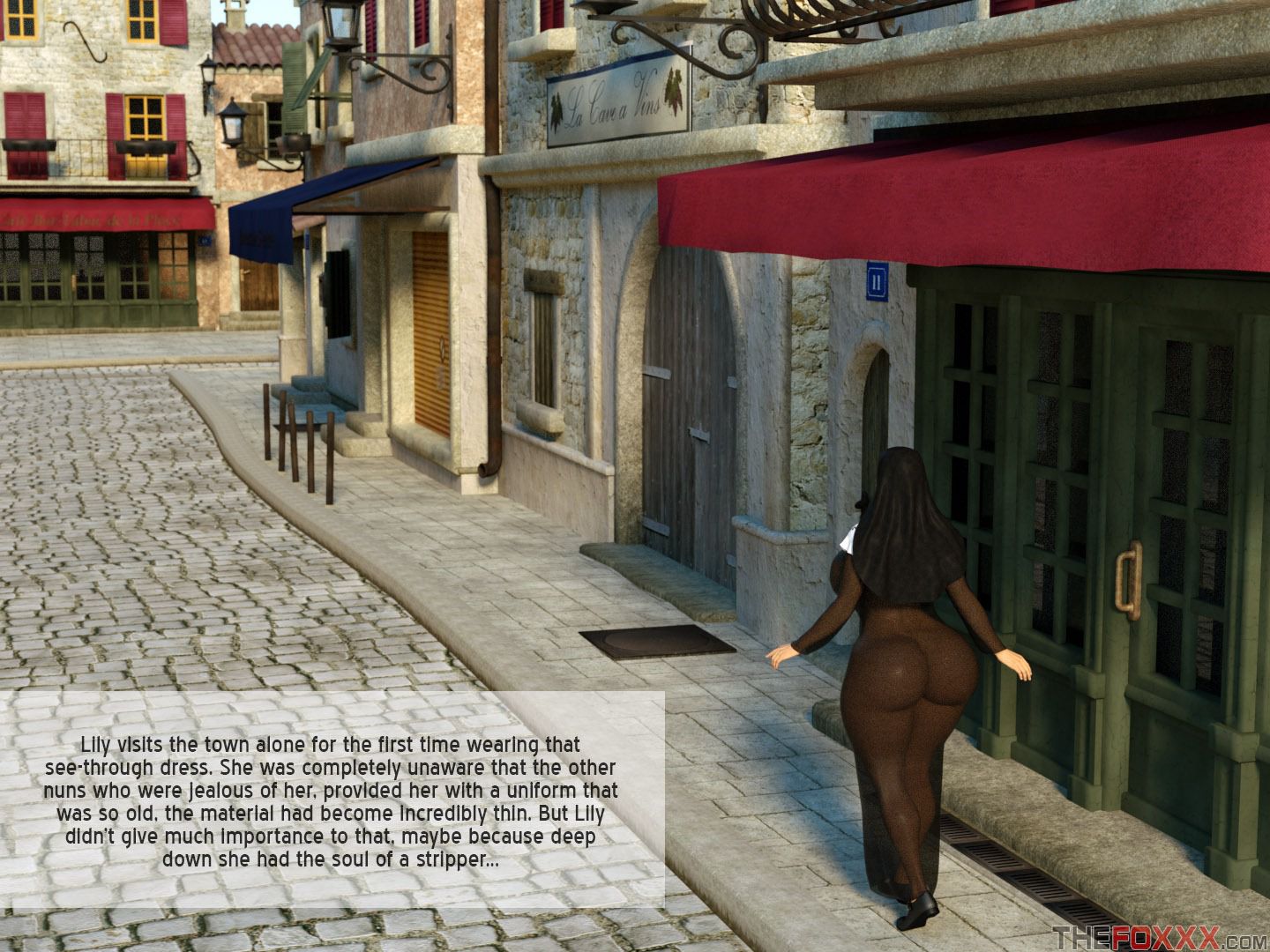 The Foxxx- Lily’s First Day as a Nun 3D Porn Comics 004