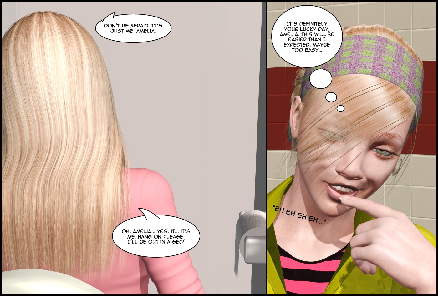 The Lesbian Test – Part 1 3D Porn Comics 034