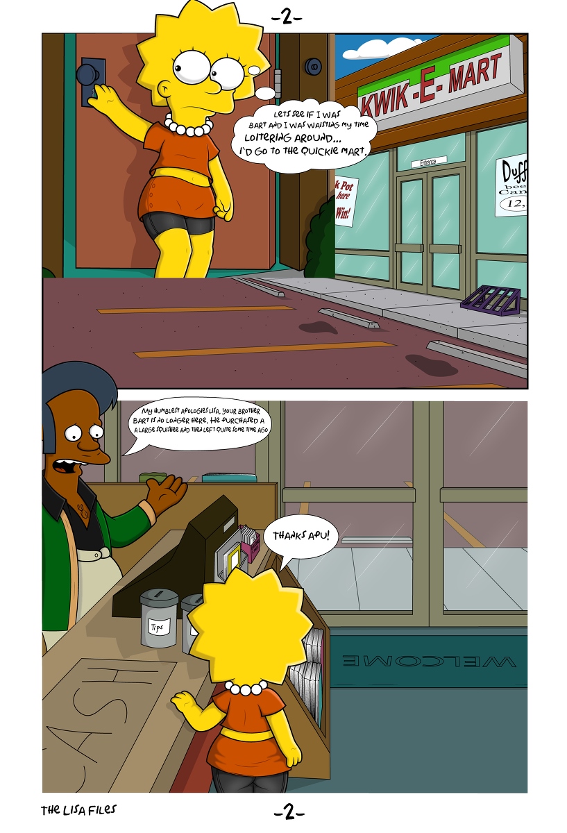 The Lisa files – Simpsons  Comics 003