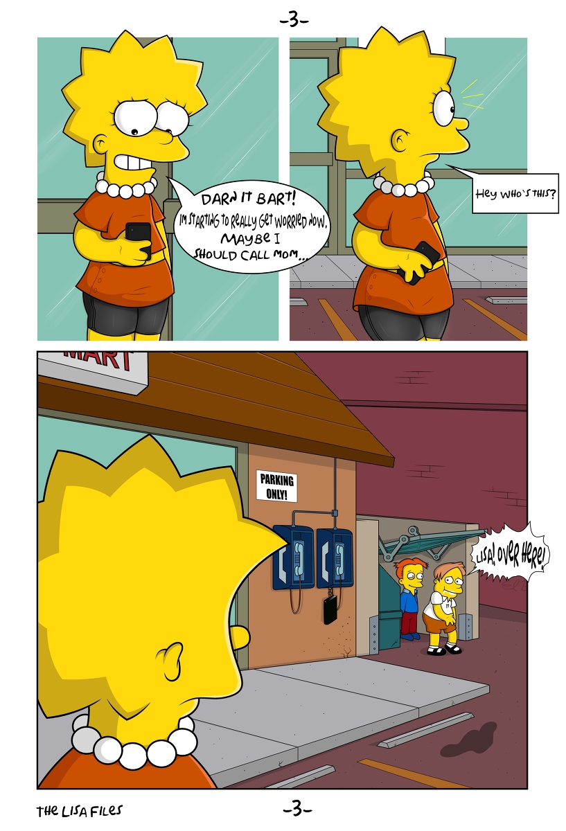 The Lisa files – Simpsons  Comics 004