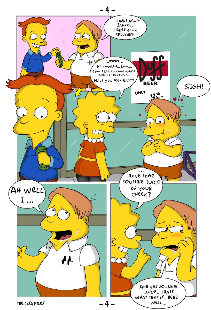 The Lisa files – Simpsons  Comics 005