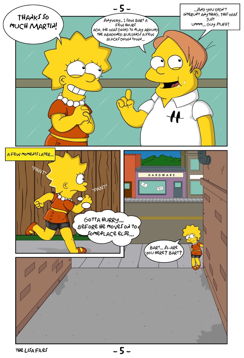 The Lisa files – Simpsons  Comics 006