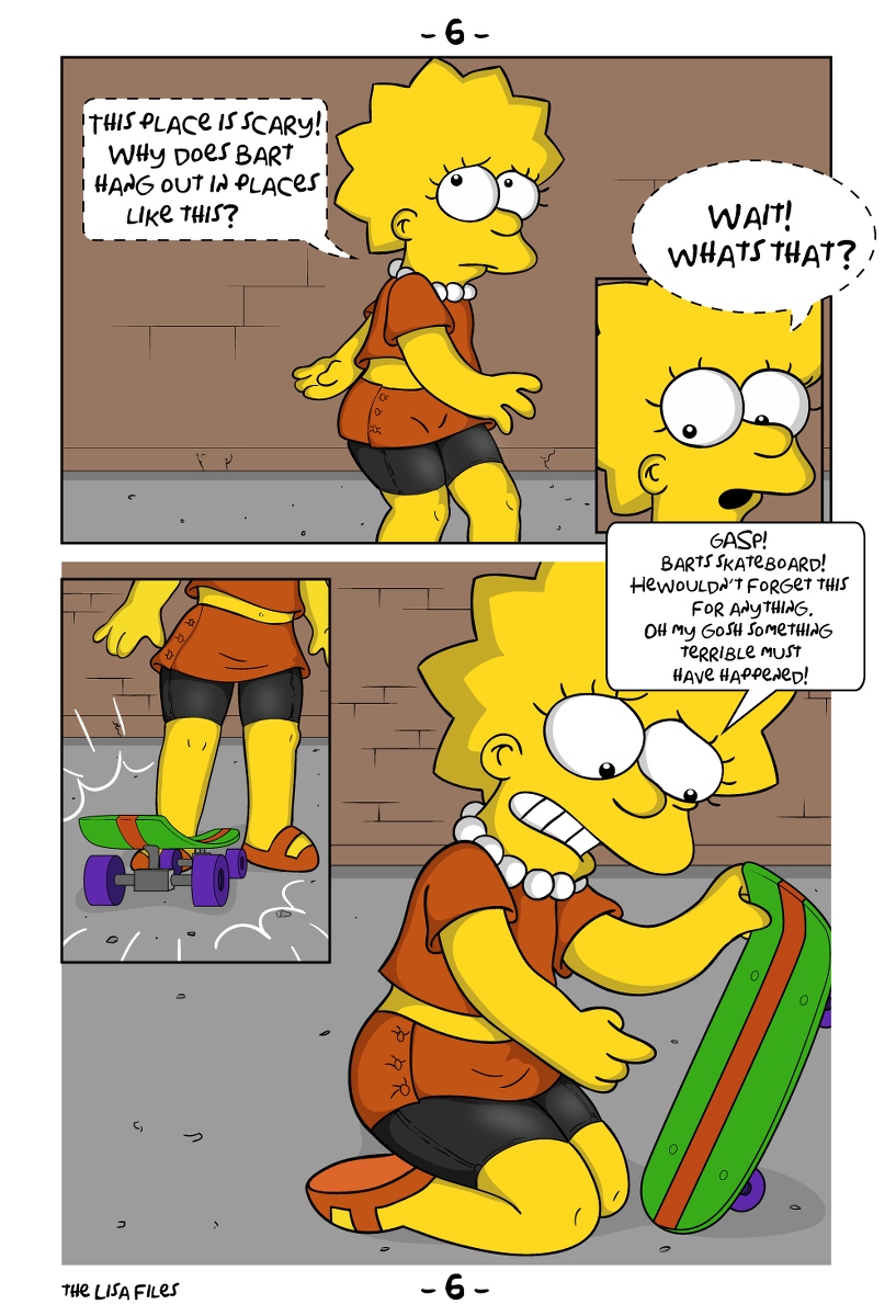 The Lisa files – Simpsons  Comics 007
