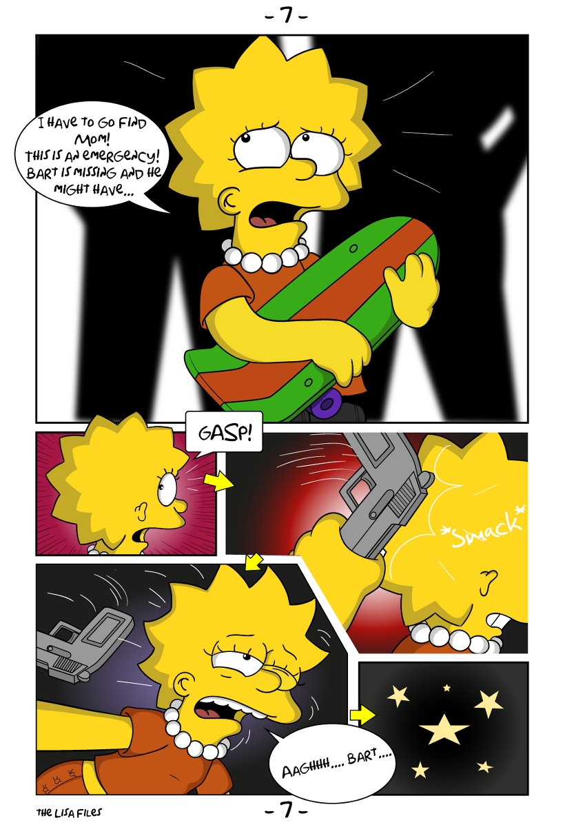 The Lisa files – Simpsons  Comics 008
