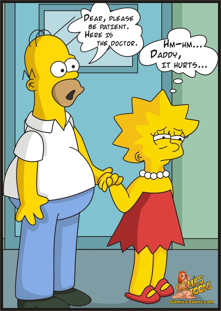 The Simpsons – Visiting Doctor Adult Comics 002