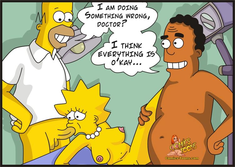 The Simpsons – Visiting Doctor Adult Comics 007