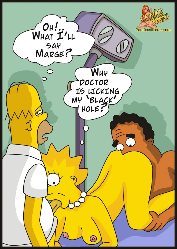 The Simpsons – Visiting Doctor Adult Comics 008