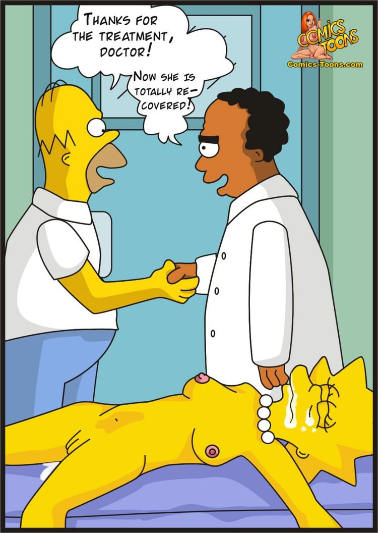 The Simpsons – Visiting Doctor Adult Comics 010