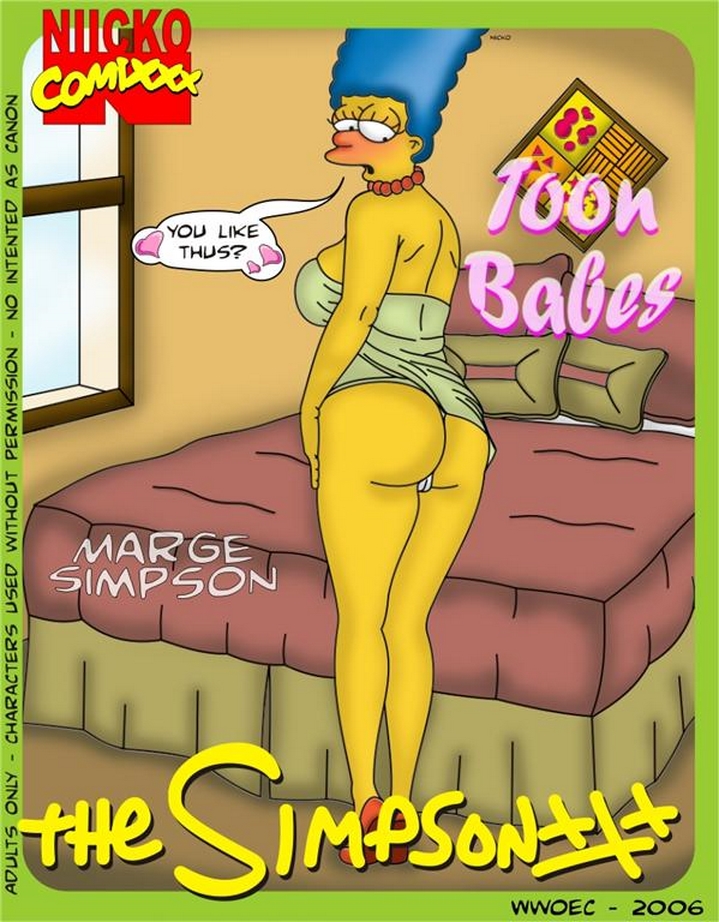 Toon Babes – Marge Simpsons  Comics 001