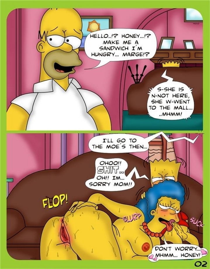 Toon Babes – Marge Simpsons  Comics 003