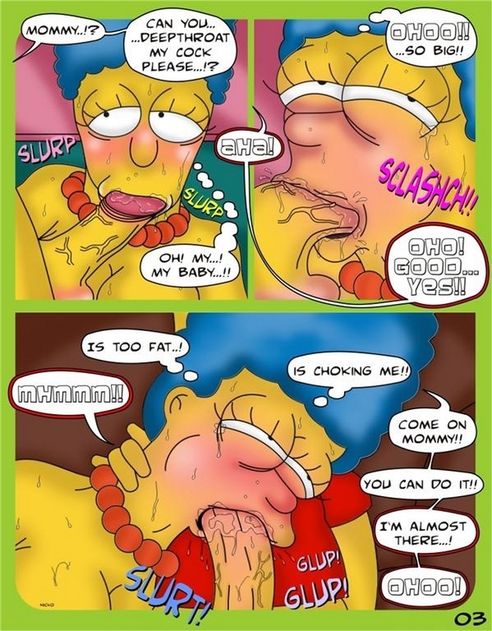 Toon Babes – Marge Simpsons  Comics 004