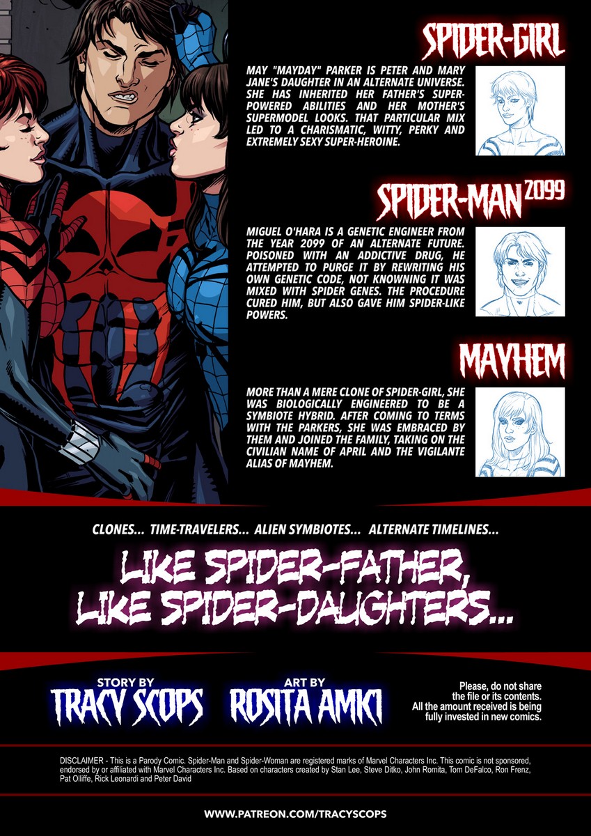 [Tracy Scops] – Mayday Spidey- [Spider-Man] Porncomics 002