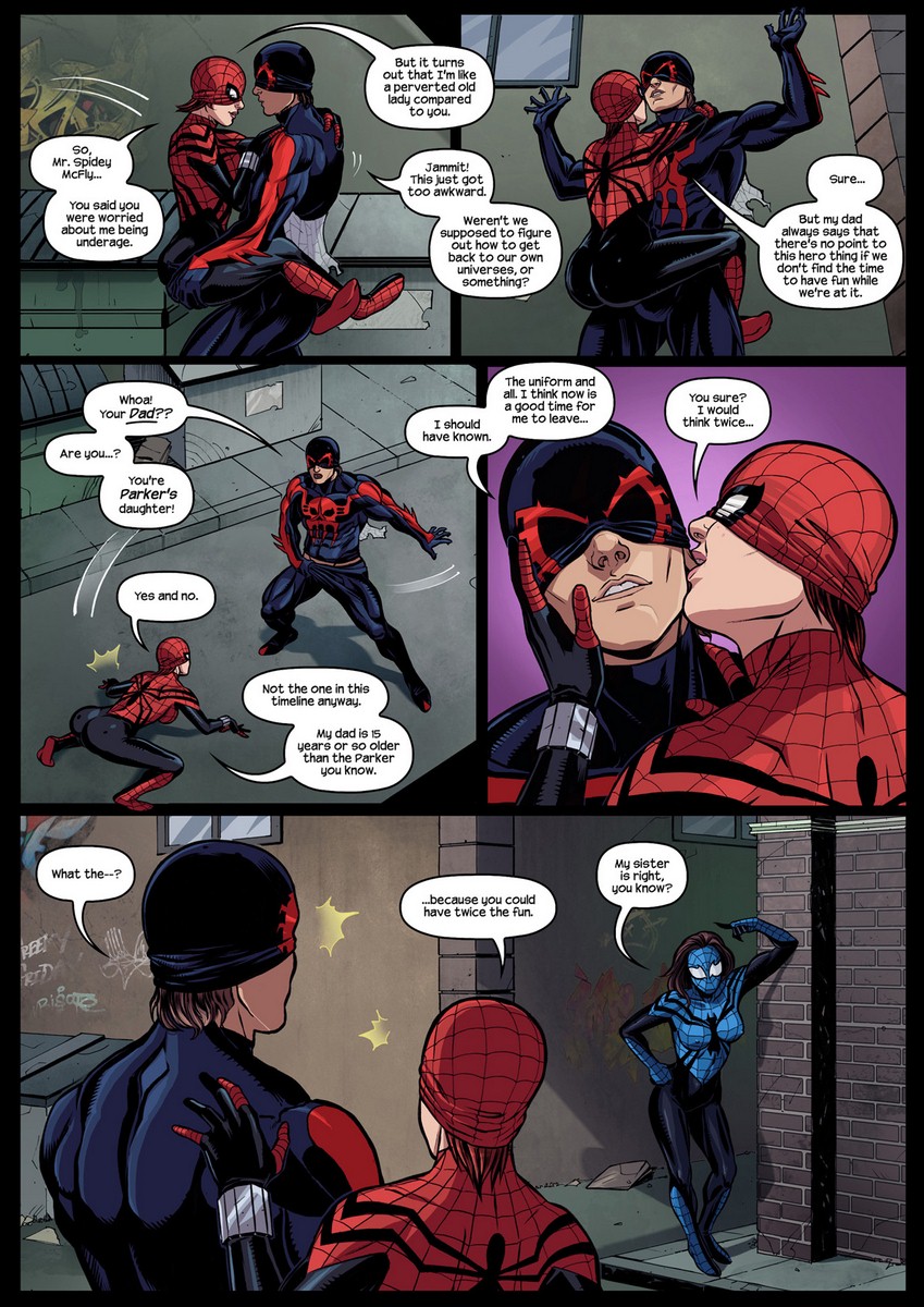 [Tracy Scops] – Mayday Spidey- [Spider-Man] Porncomics 005