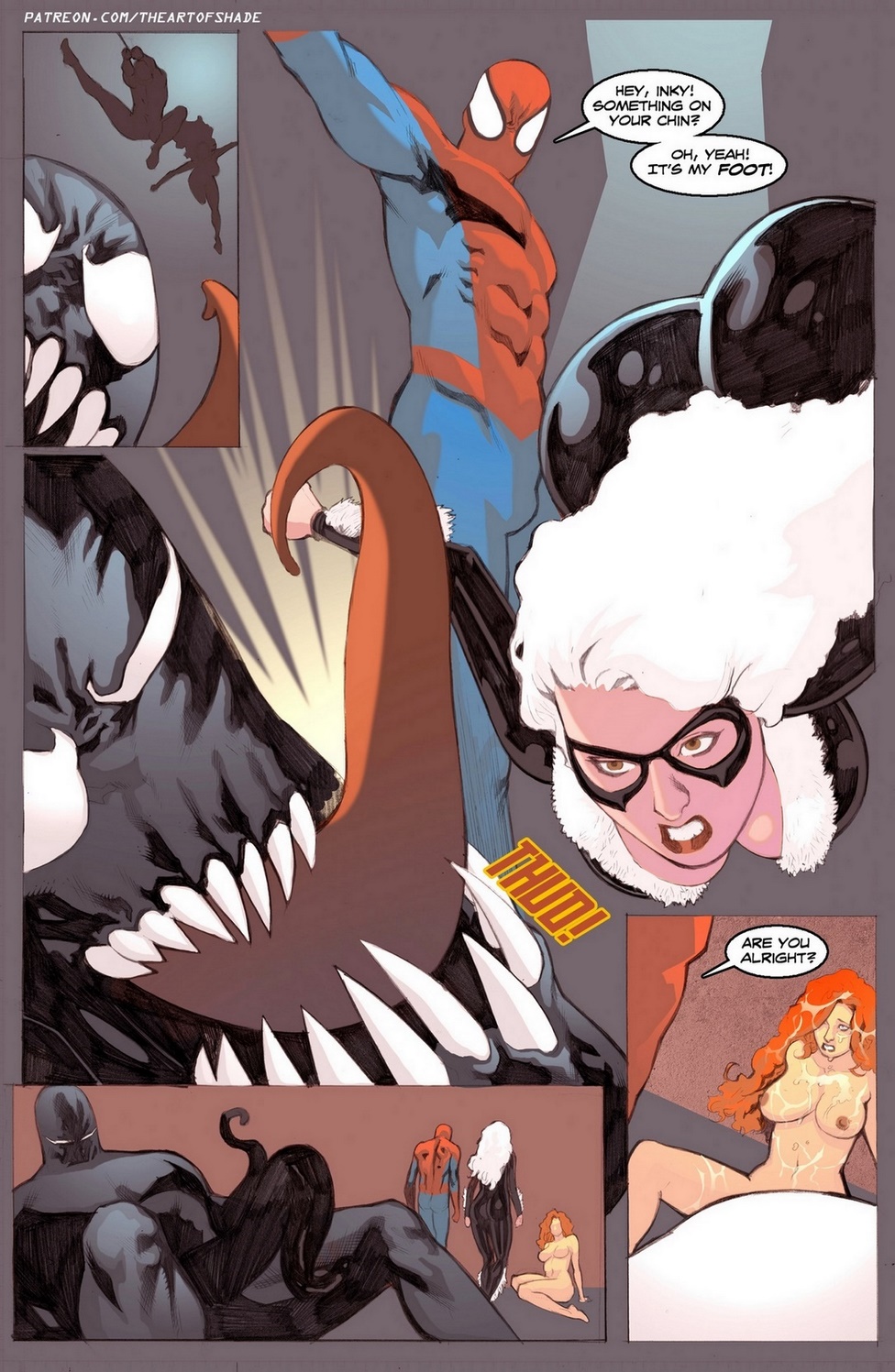 [Tracy Scops] – Spiderbang- (Spider-Man) Porncomics 004