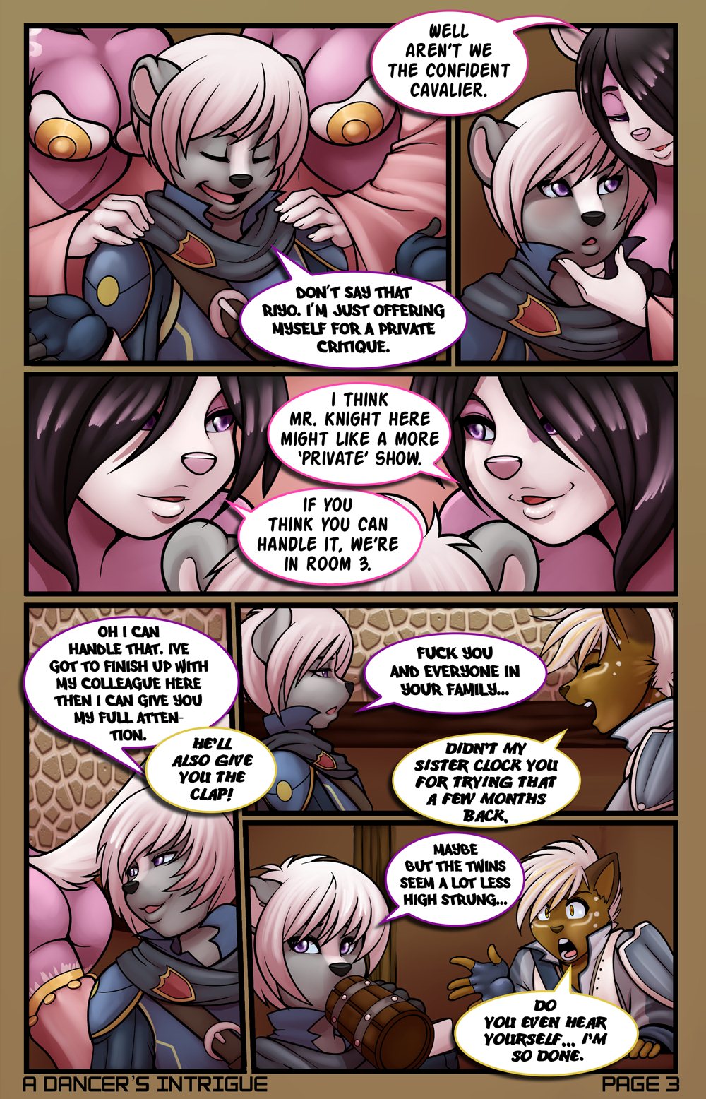 [TravarisRhade] A Dancer’s Intrigue  (Porncomics) 004