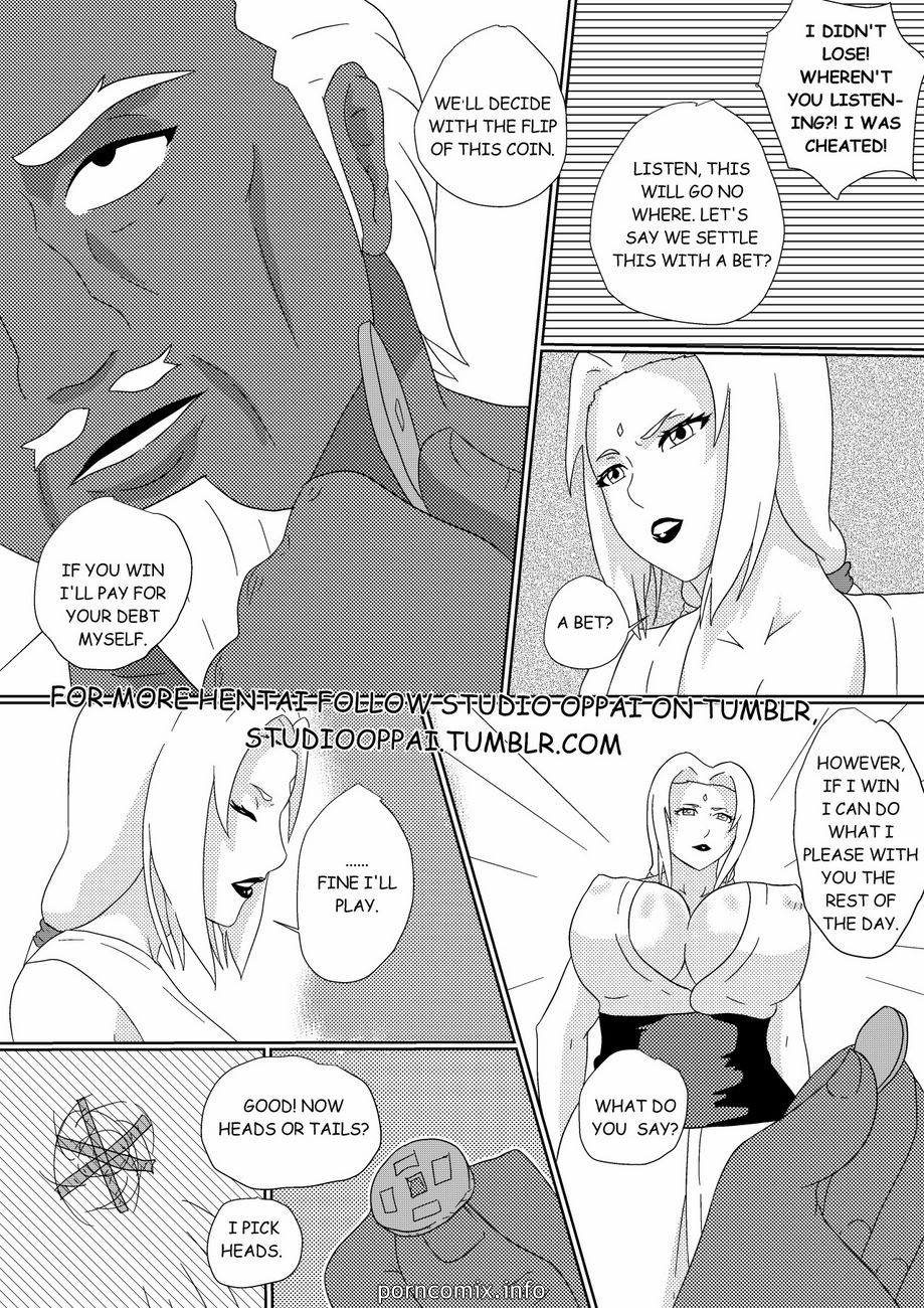 Tsunade’s Lost Bet (Naruto) Hentai Manga 003
