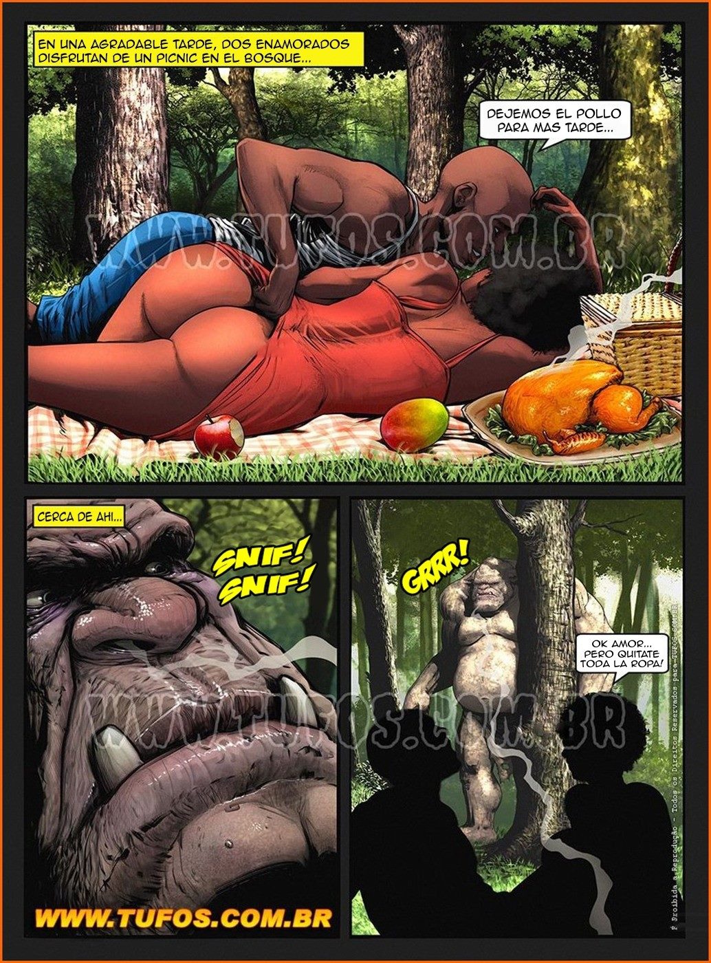 Tufos – Gangue dos Monstros 4 Adult Comics 002