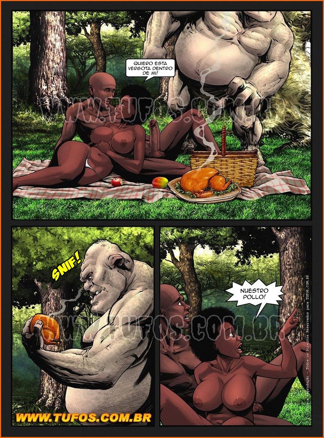 Tufos – Gangue dos Monstros 4 Adult Comics 003