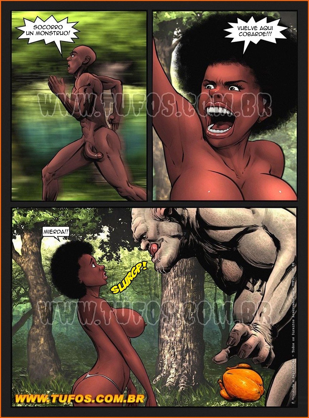Tufos – Gangue dos Monstros 4 Adult Comics 004