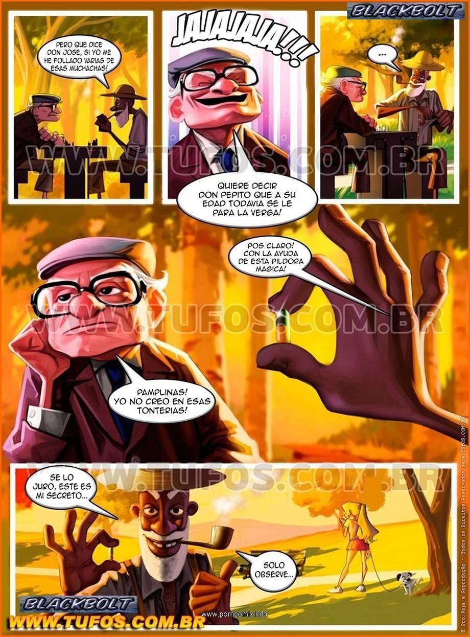 Tufos – Los viejos del parque (Spanish) Adult Comics 003