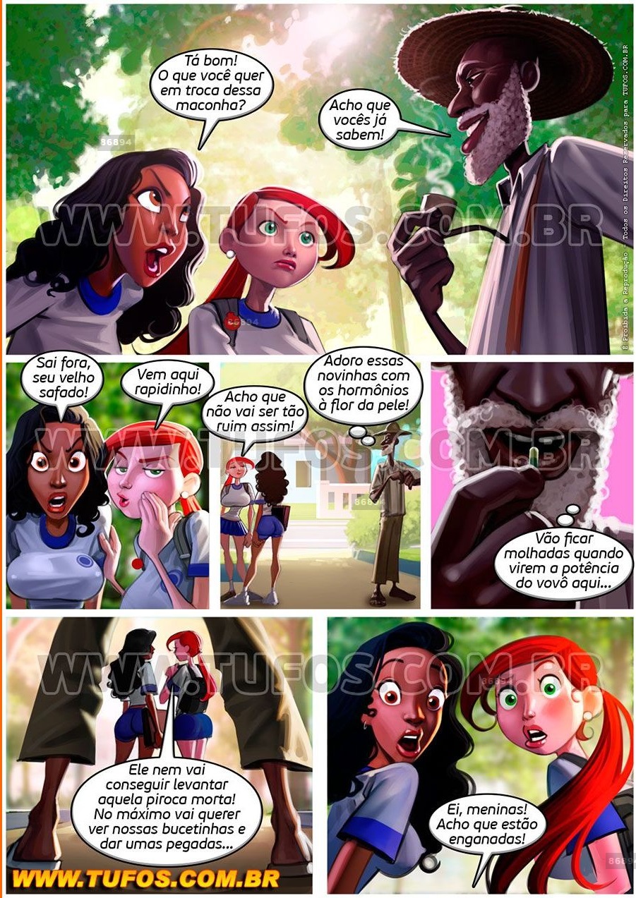 Tufos – Os Velhos da Praca 3  Comics 004