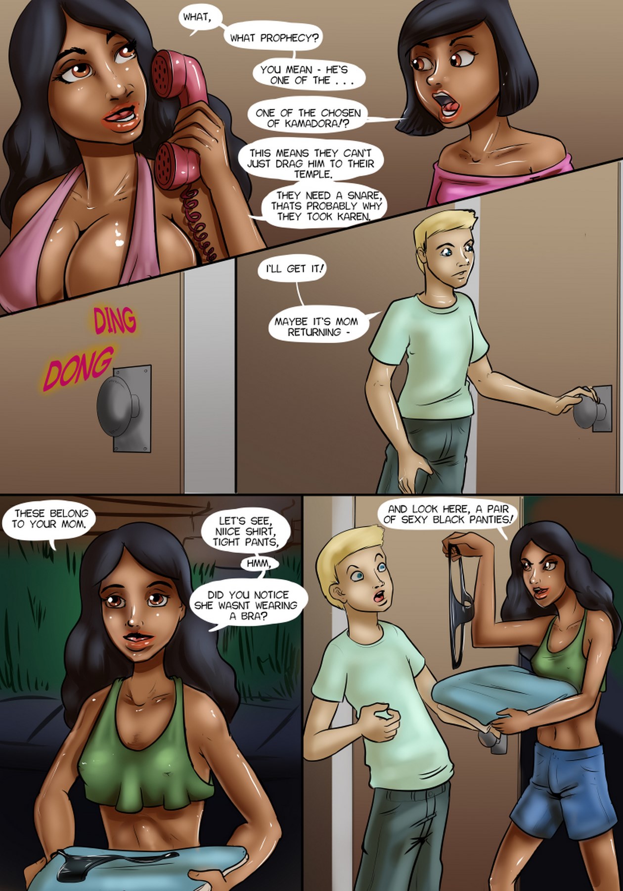UberMonkey – Kamadoran Peril Porncomics 011