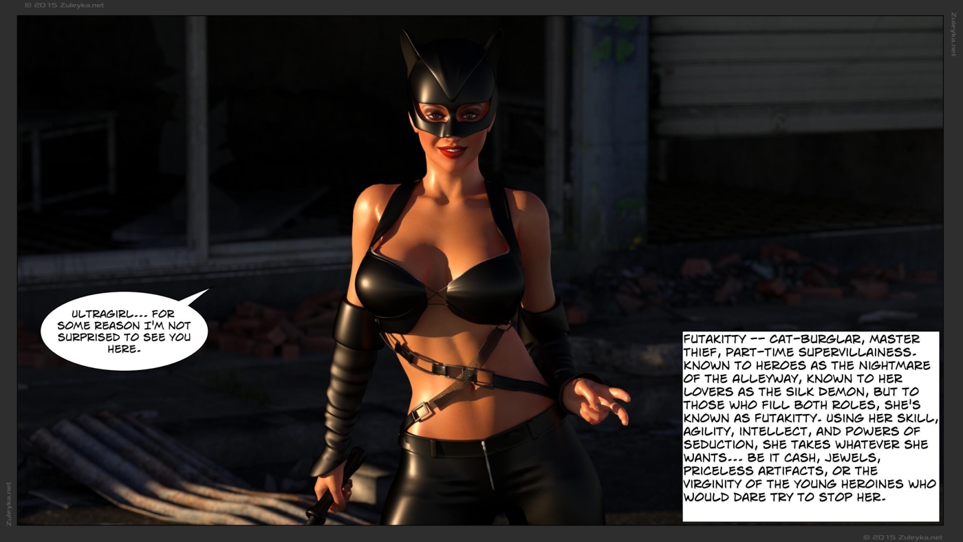 Zuleyka – Ultragirl Vs Futakitty- Affect3D 3D Porn Comics 003