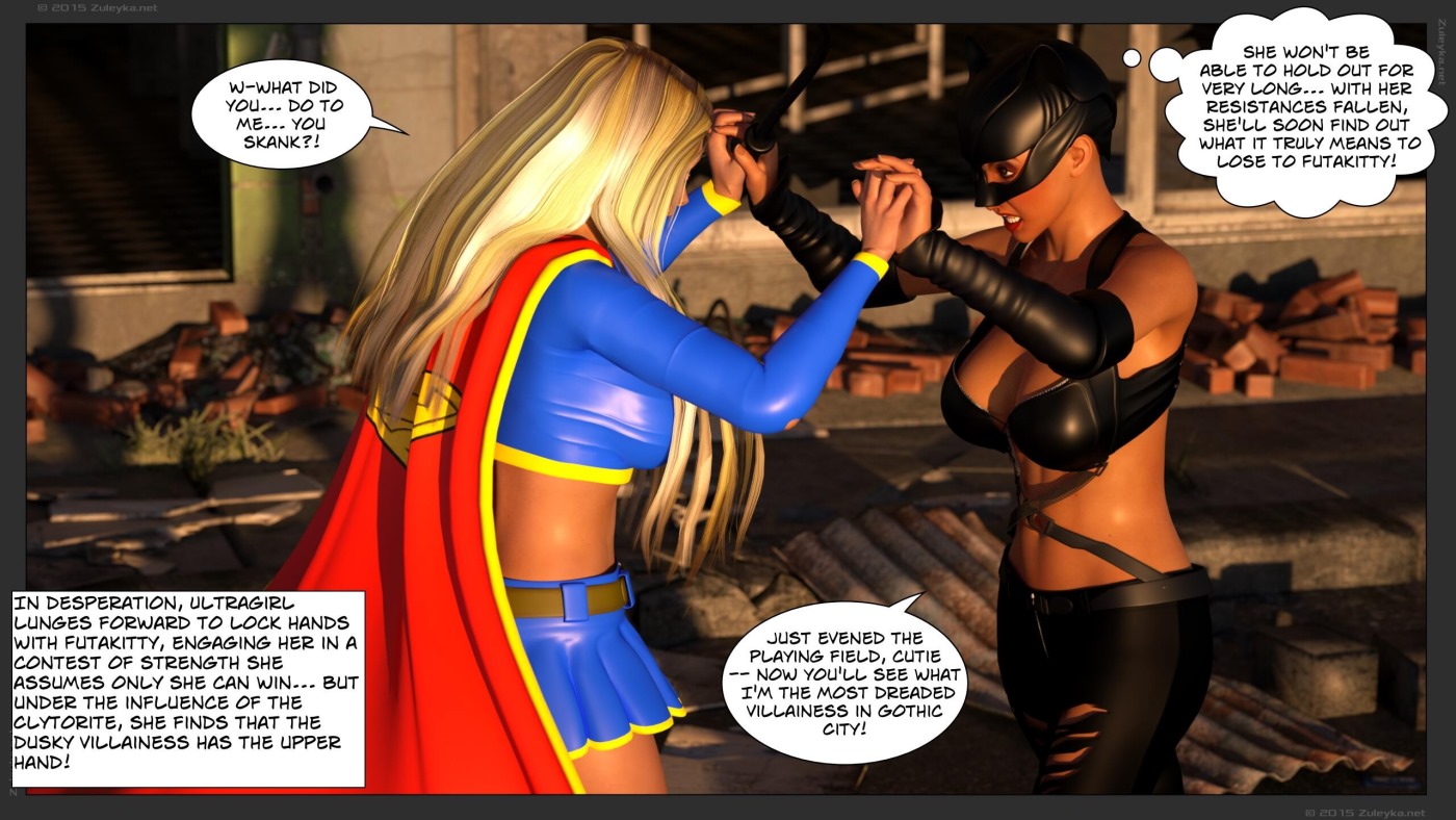 Zuleyka – Ultragirl Vs Futakitty- Affect3D 3D Porn Comics 008