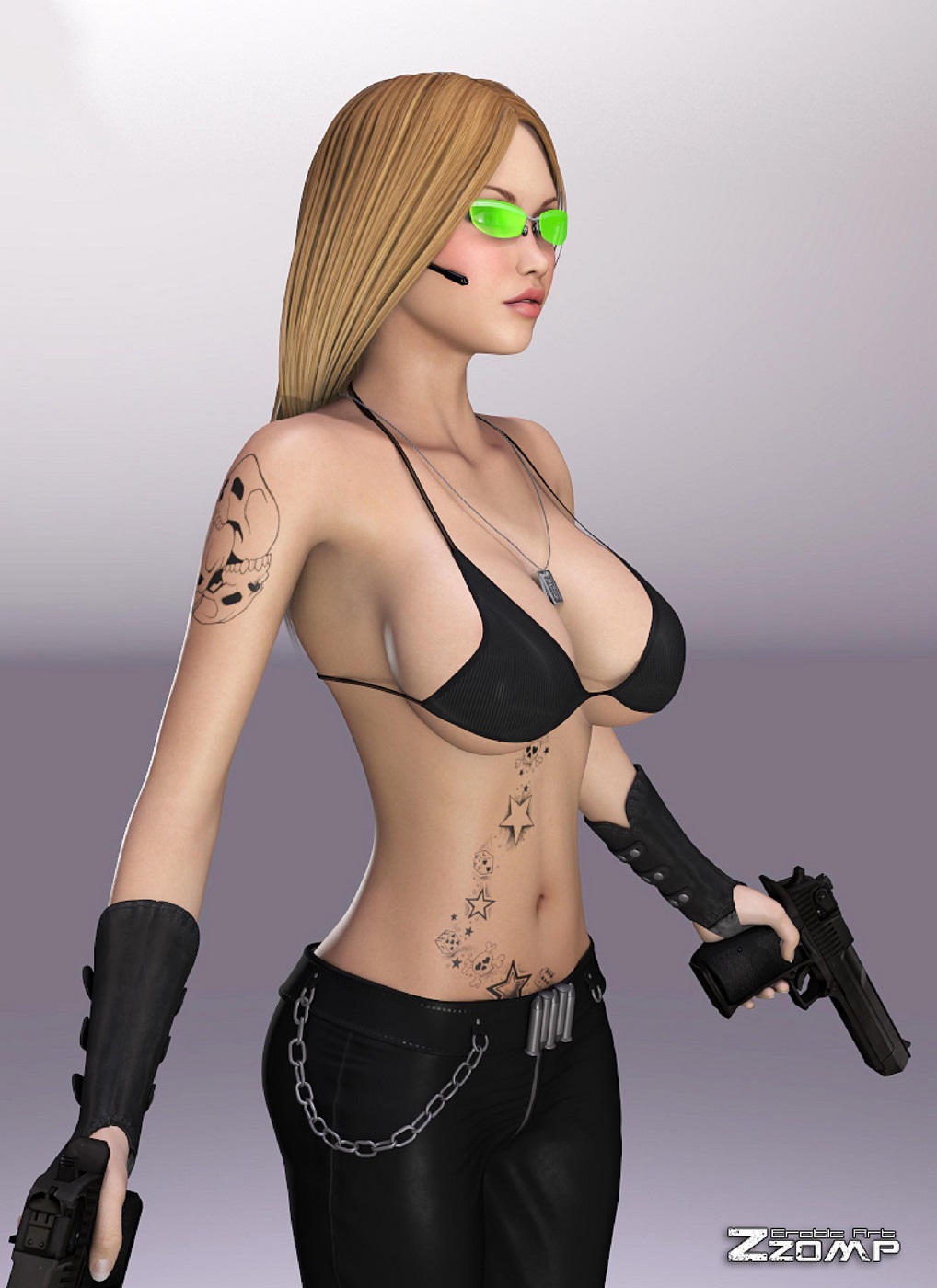 Zzomp – Kat & Velvet & Zombies 3D Porn Comics 010